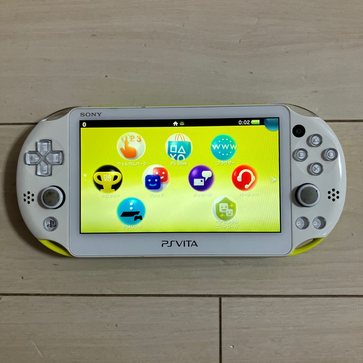 SONY PSVITA PCH-2000 ZA13 1GB 本體 wifi 動作品 初期化 ソニー ピーエス ビータ ヴィータ プレイステーション PlayStation PS 送料無料