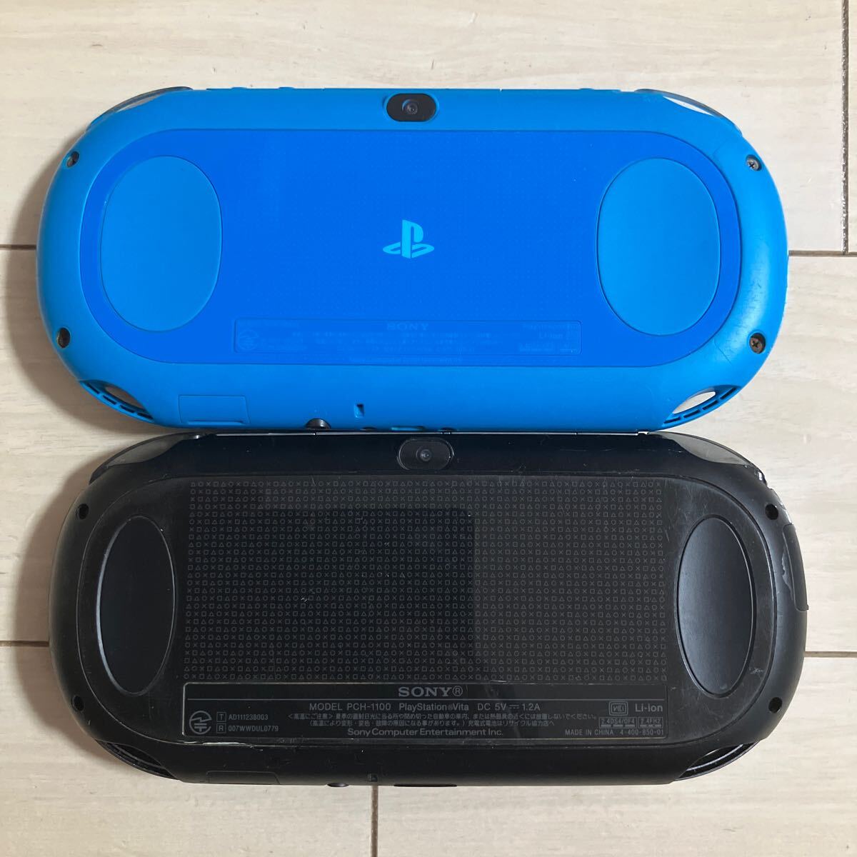 SONY PSVITA PCH-2000 PCH-1000 本体 2台 セット まとめて 初期化 ソニー ピーエス ビータ ヴィータ プレイステーション プレステ ジャンク_画像3