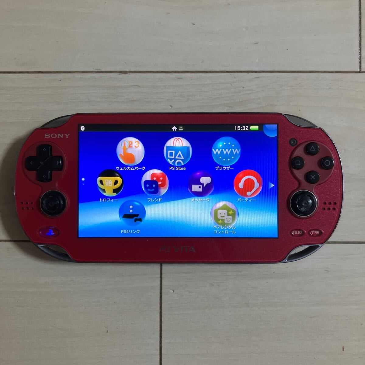 SONY PSVITA PCH-1000 ZA03 本体 初期化 wifi ソニー プレイステーション ビータ ヴィータ プレステ PlayStation プレステ PS _画像1