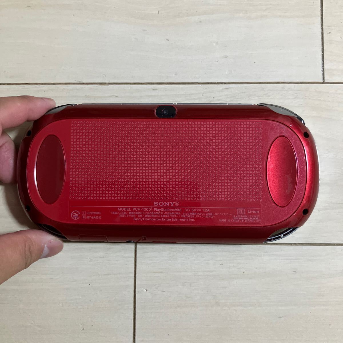 SONY PSVITA PCH-1000 ZA03 本体 初期化 wifi ソニー プレイステーション ビータ ヴィータ プレステ PlayStation プレステ PS _画像3
