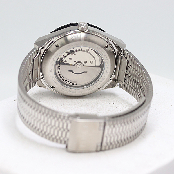 デッドストック級 箱付 稼働 美品 タイメックス コークベゼル TW2U83400 AT/自動巻 黒文字盤 メンズ腕時計 2908000 10NBG ABC16899 SMZ_画像4