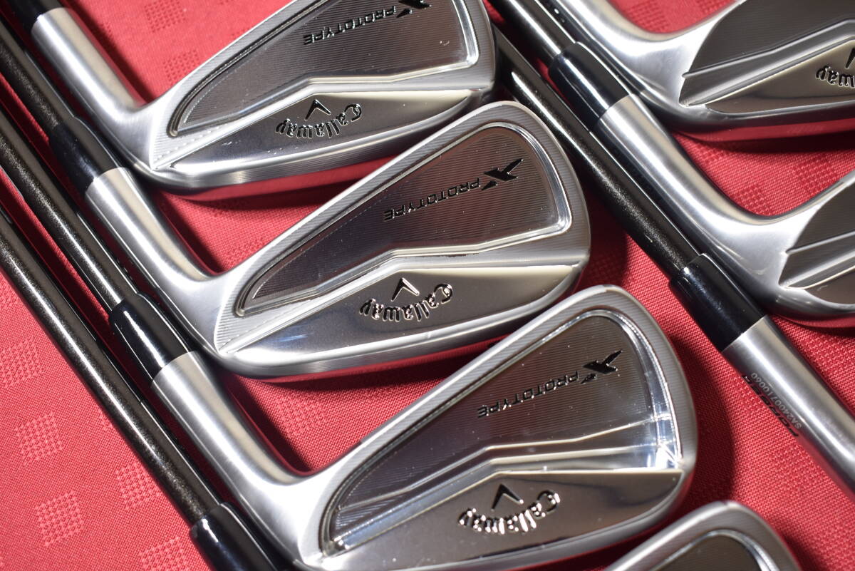 * редкий товар ограниченный товар * Callaway X прототип 4~PW 7шт.@ Graphite Design AD-85 S* производитель custom specification *X PROTOTYPE