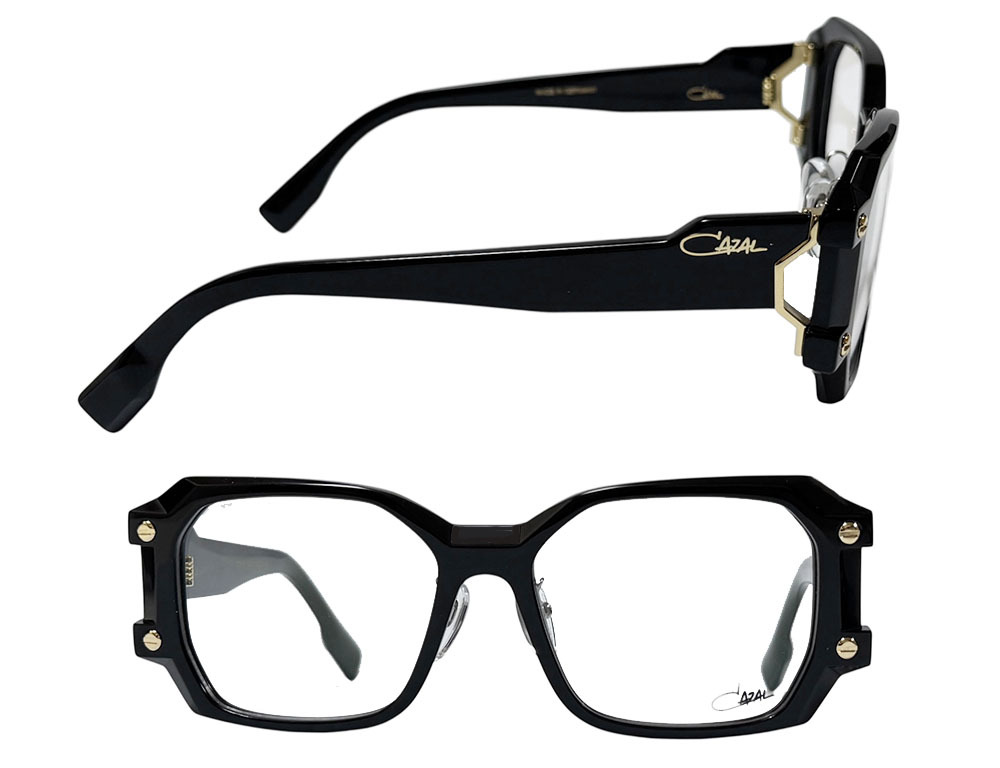 【CAZAL】カザール メガネフレーム　レジェンズ　LEGENDS　MOD.5006　COL001　ブラック・ゴールド　国内正規品 ノーズパット仕様_画像2
