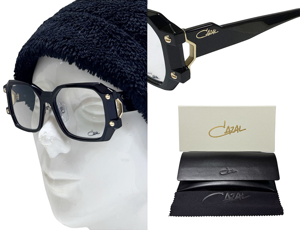 【CAZAL】カザール メガネフレーム　レジェンズ　LEGENDS　MOD.5006　COL001　ブラック・ゴールド　国内正規品 ノーズパット仕様_画像3