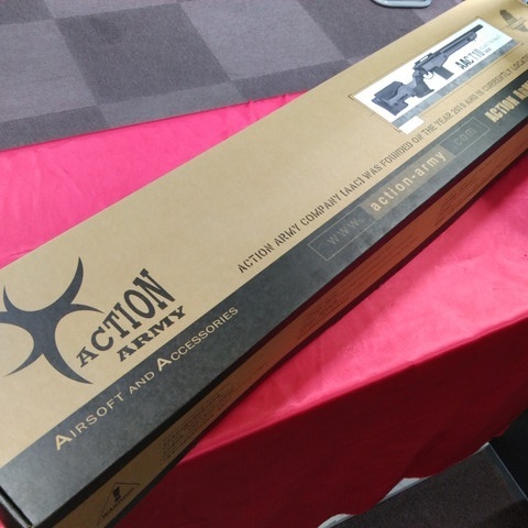 【中古美品】ACTION ARMY アクションアーミー AAC T10 ボルトアクションエアーライフル_画像9