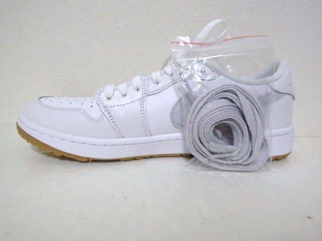 NIKE●ナイキ●ゴルフシューズ●AIR JORDAN LOW●エアージョーダン1 LOW G●ホワイト×グレー●DD9315-111●ナイキオンライン/完売●正規品_画像4