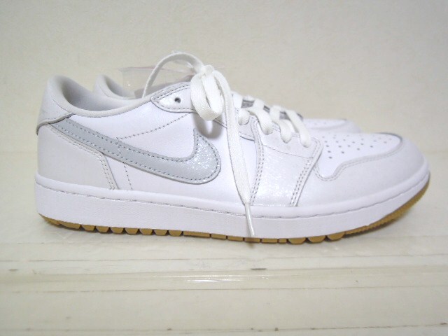 NIKE●ナイキ●ゴルフシューズ●AIR JORDAN LOW●エアージョーダン1 LOW G●ホワイト×グレー●DD9315-111●ナイキオンライン/完売●正規品_画像6