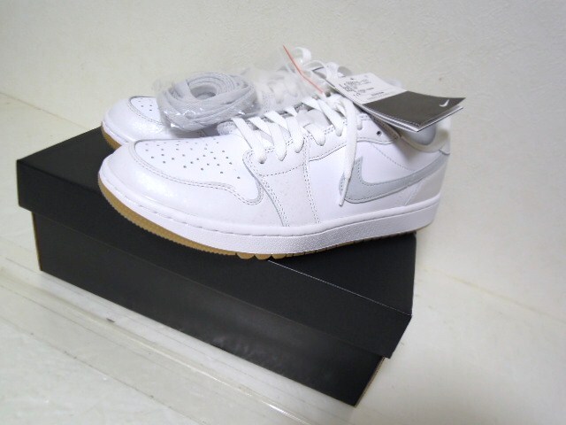 NIKE●ナイキ●ゴルフシューズ●AIR JORDAN LOW●エアージョーダン1 LOW G●ホワイト×グレー●DD9315-111●ナイキオンライン/完売●正規品_画像1