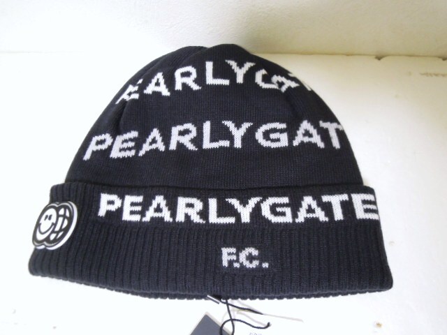 PEARLYGATES●パーリーゲイツ●PG●人気デザイン●ニット帽●人気のネイビー●定価10780円●完売品●未使用●053-4287009_画像4