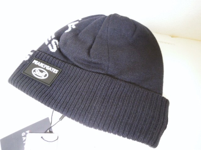 PEARLYGATES●パーリーゲイツ●PG●人気デザイン●ニット帽●人気のネイビー●定価10780円●完売品●未使用●053-4287009_画像5