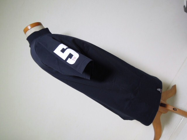 PEARLYGATES●パーリーゲイツ●PG●25TH●半袖●モックウエアー●ネイビー●サイズ⑥●美品_画像4