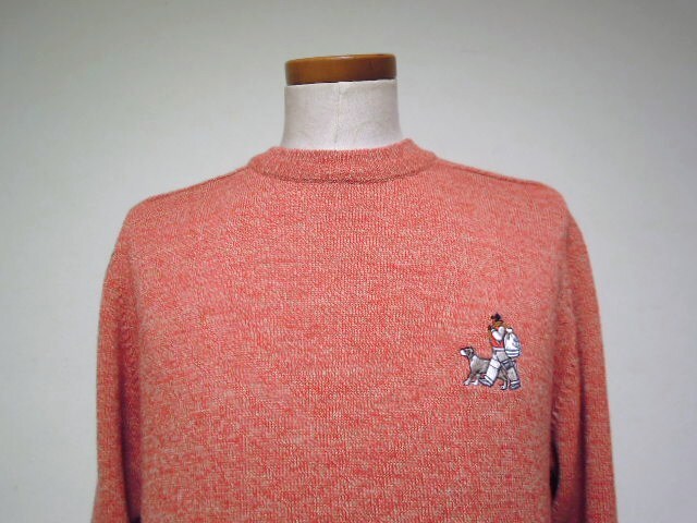 SINA COVA●シナコバ●長袖●デザイン●セーター●おしゃれ大人デザイン●サイズM●オレンジ●超美品●2回程使用のみ_画像1