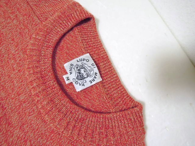 SINA COVA●シナコバ●長袖●デザイン●セーター●おしゃれ大人デザイン●サイズM●オレンジ●超美品●2回程使用のみ_画像9