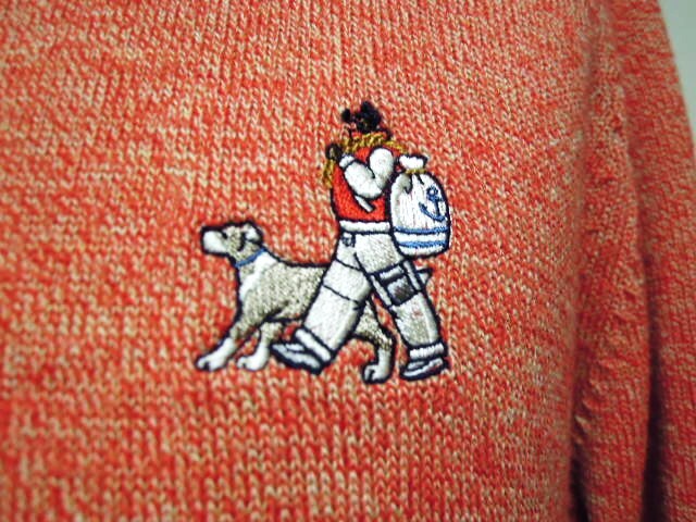 SINA COVA●シナコバ●長袖●デザイン●セーター●おしゃれ大人デザイン●サイズM●オレンジ●超美品●2回程使用のみ_画像6