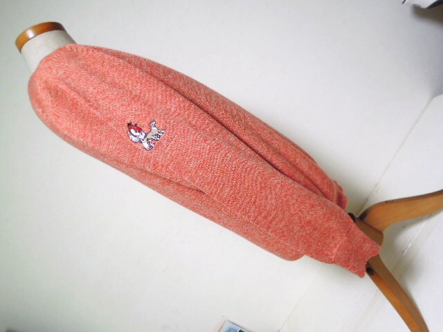 SINA COVA●シナコバ●長袖●デザイン●セーター●おしゃれ大人デザイン●サイズM●オレンジ●超美品●2回程使用のみ_画像4