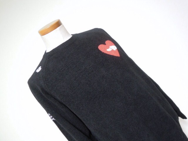 rough&swell●ラフアンドスウェル●ブラック●着心地最高●デザインセーター●サイズXL●超美品●数回のみ_画像4