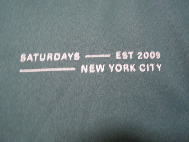Saturdays Golf（サタデーズ ゴルフ）●サタデーズ ニューヨークシティ●ストレッチ素材●大人●ブルゾン●グリーン●サイズL●超美品_画像9