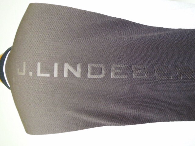 リンドバーグ●バックロゴ●ホワイト×ブラック●襟付●半袖●ウエアー●M/スリムフィット●㈱グリップインターナショナル●正規品●美品_画像4