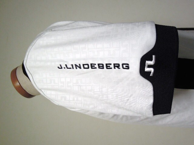 リンドバーグ●バックロゴ●ホワイト×ブラック●襟付●半袖●ウエアー●M/スリムフィット●㈱グリップインターナショナル●正規品●美品_画像7