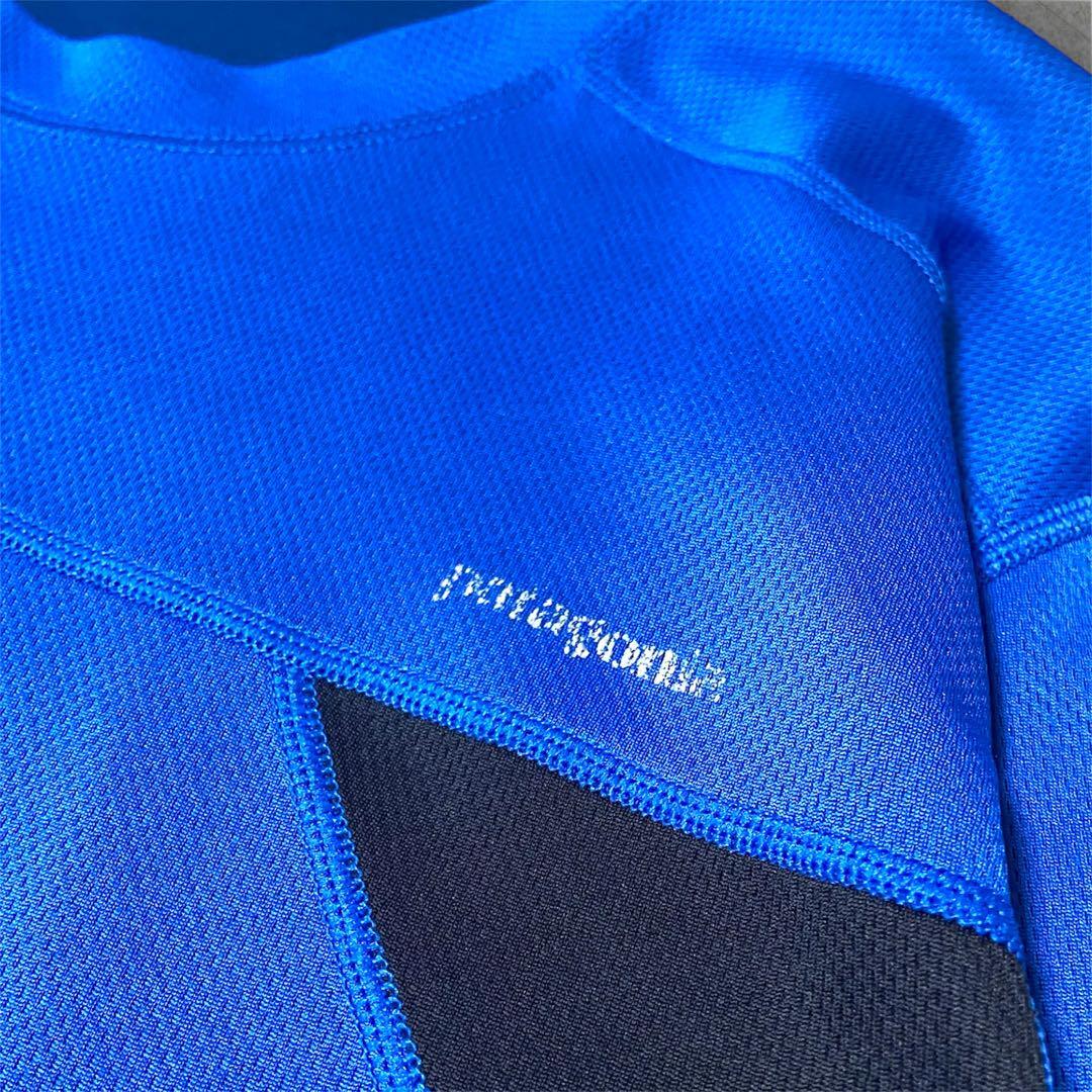 【人気】patagonia 長袖カットソー ブルー size:S アンダーシャツ パタゴニア スポーツウェア ロングスリーブ ロンT Tシャツ アウトドア_画像5