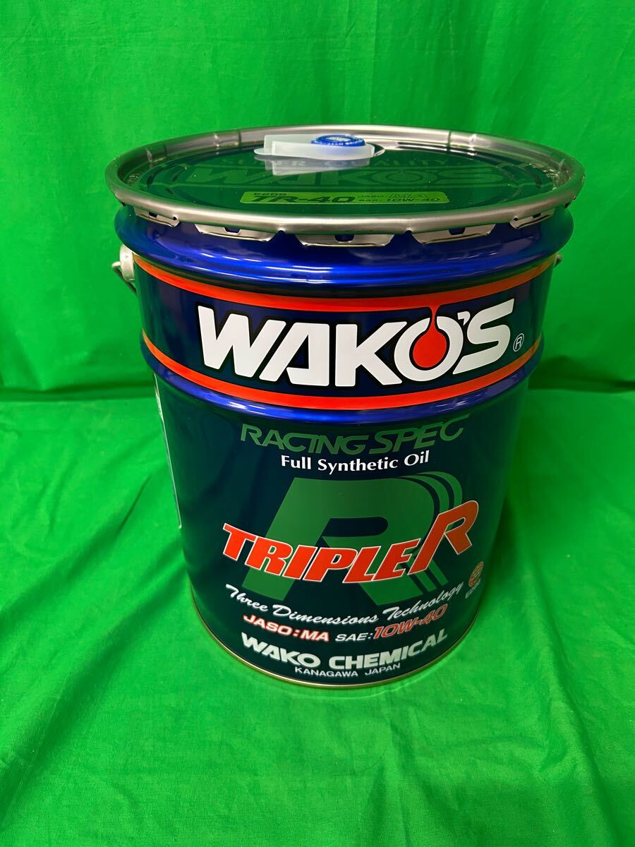 トリプルアール ワコーズ 10W-40ペール缶 ワコーズエンジンオイル RRR 和光ケミカル WAKOS_画像1