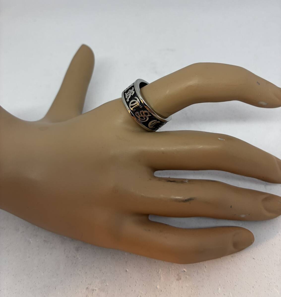 CHROME HEARTS LOGO RING クロムハーツ ロゴ リング 20号 ※本商品はクロムハーツではありません。_画像2