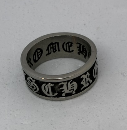 CHROME HEARTS LOGO RING クロムハーツ ロゴ リング 20号 ※本商品はクロムハーツではありません。_画像4