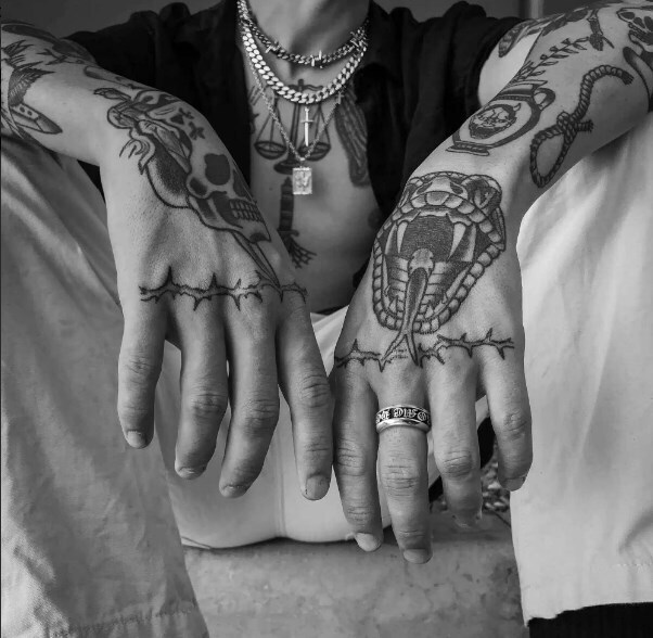 CHROME HEARTS SCROLL RING SMALL LABEL RING　スクロールリング US7号 日本15号　※本商品はクロムハーツではありません_画像2