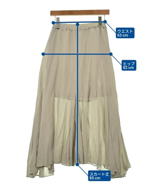 Whim Gazette ロング・マキシ丈スカート レディース ウィムガゼット 中古 古着_画像6