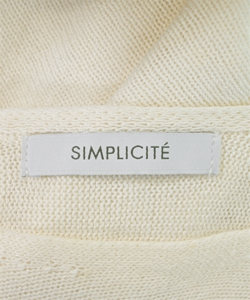Simplicite ニット・セーター レディース シンプルシテ 中古　古着_画像3