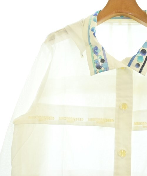 LEONARD SPORT カジュアルシャツ レディース レオナール　スポーツ 中古　古着_画像6