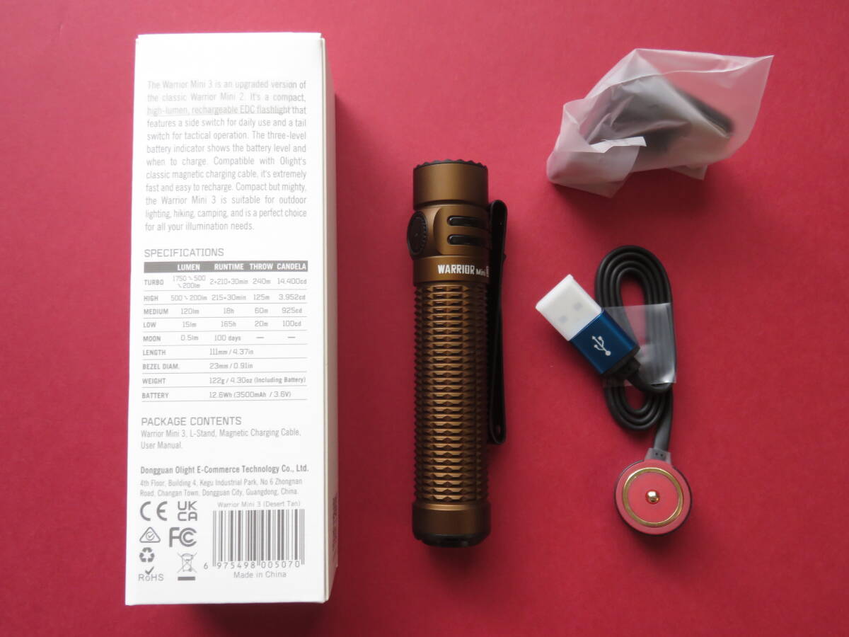 OLIGHT WARRIOR Mini 3 десерт язык прекрасный товар 