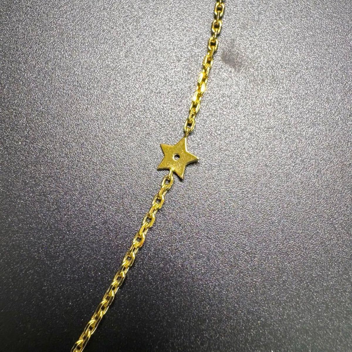 【極美品/現行品】Christian Dior クリスチャンディオール ネックレス チョーカー ディオレボリューション ラインストーン スター モチーフ_画像6