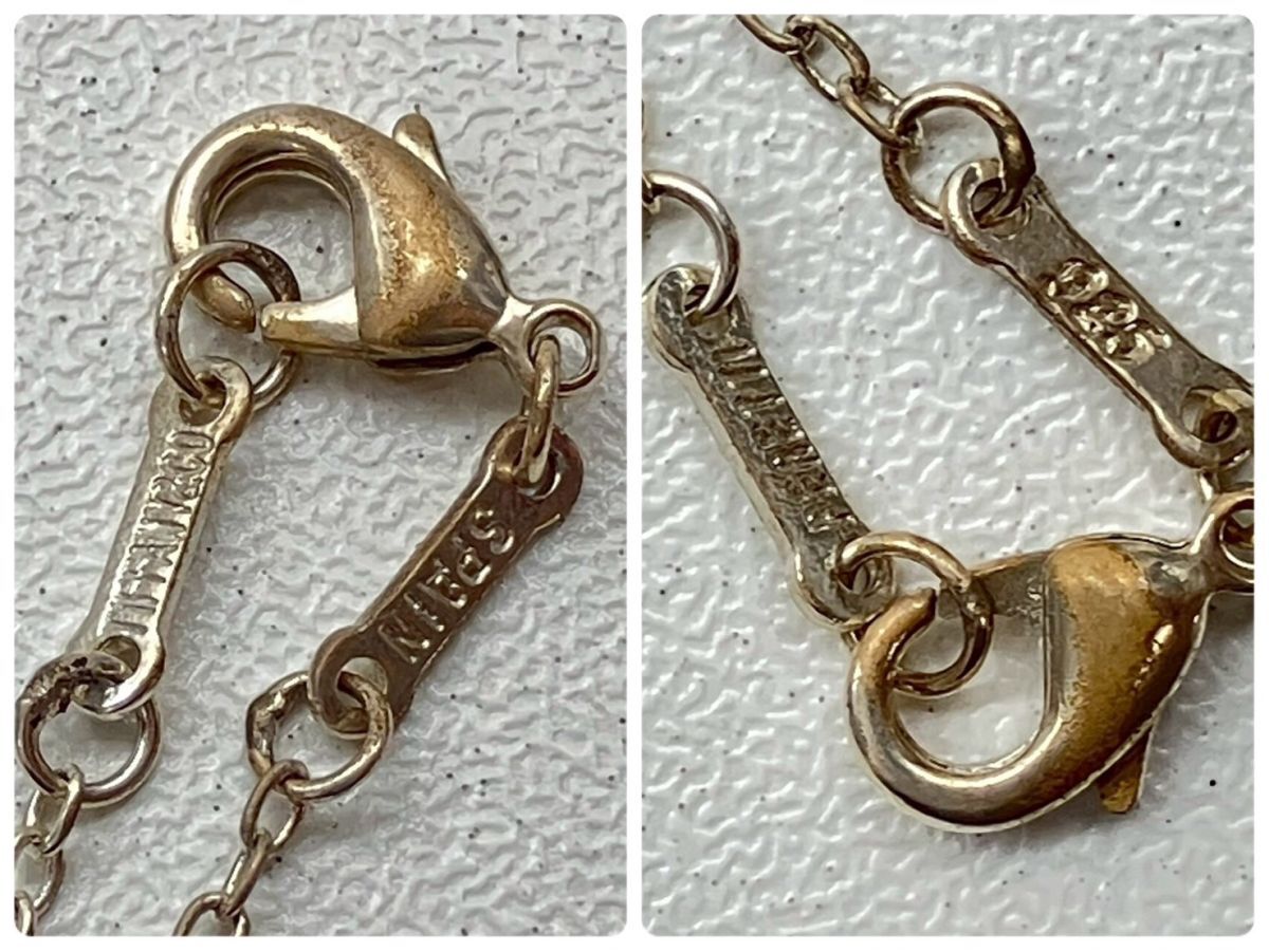 U037-CH15-1292★ TIFFANY&Co. ティファニー アクセサリー ネックレス 1837 カナデ 南京錠 シルバー 925 シルバーアクセサリー 袋付き KA_画像10