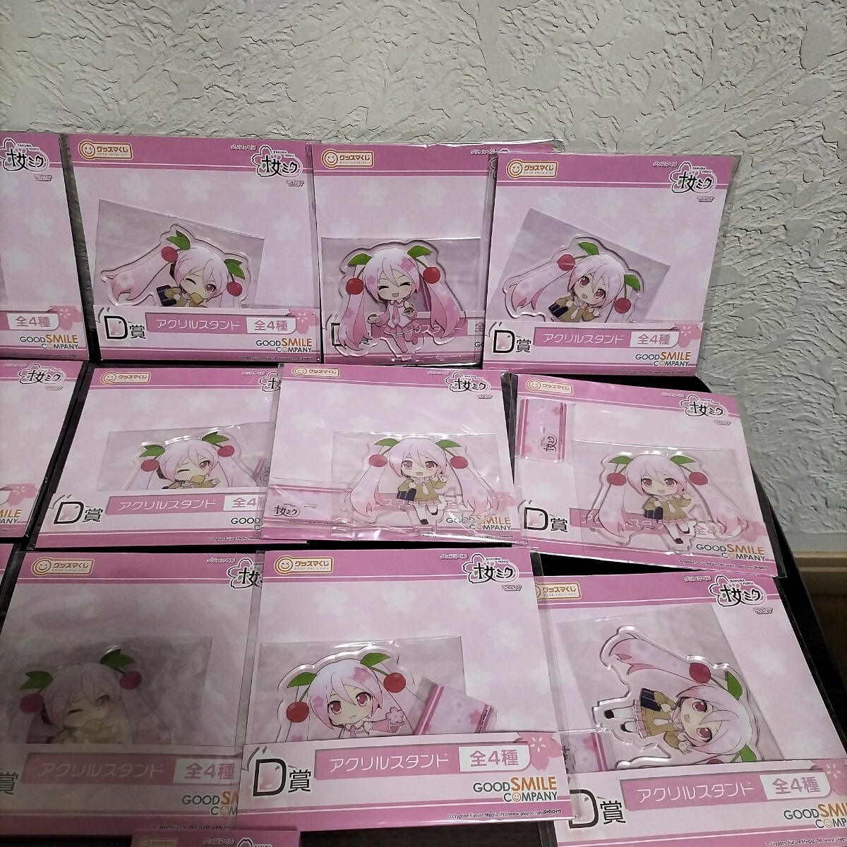 gsma жребий Hatsune Miku Sakura Miku акрил подставка 12 пункт + Raver очарование