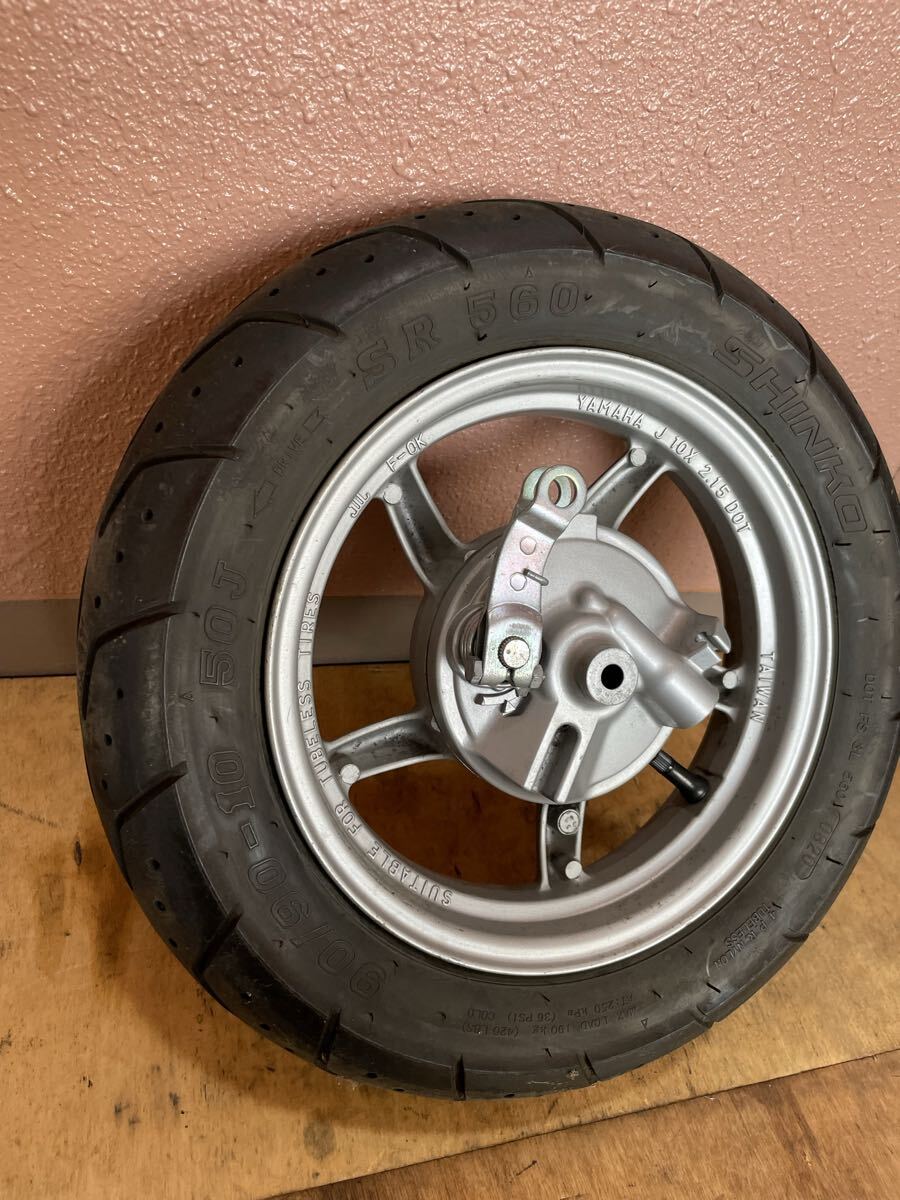 ヤマハ 4スト ビーノ SA37J フロントホイール ホイール ブレーキ ドラム ブレーキパネル シュー SA26J_画像5