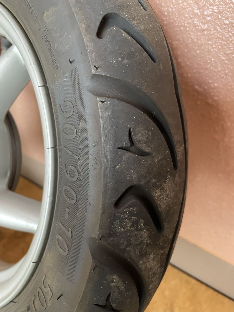 ヤマハ 4スト ビーノ SA37J リヤホイール ホイール SA26J リアホイール_画像4