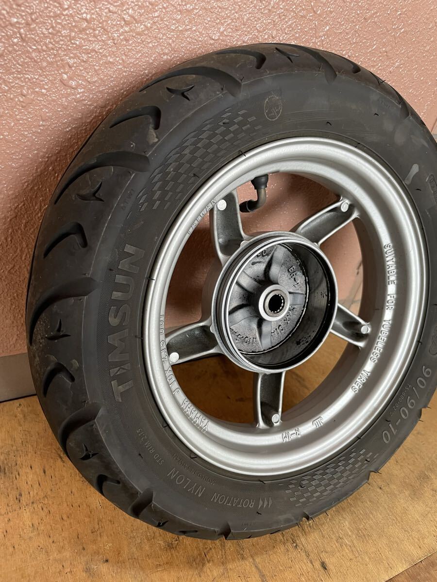 ヤマハ 4スト ビーノ SA37J リヤホイール ホイール SA26J リアホイール_画像7