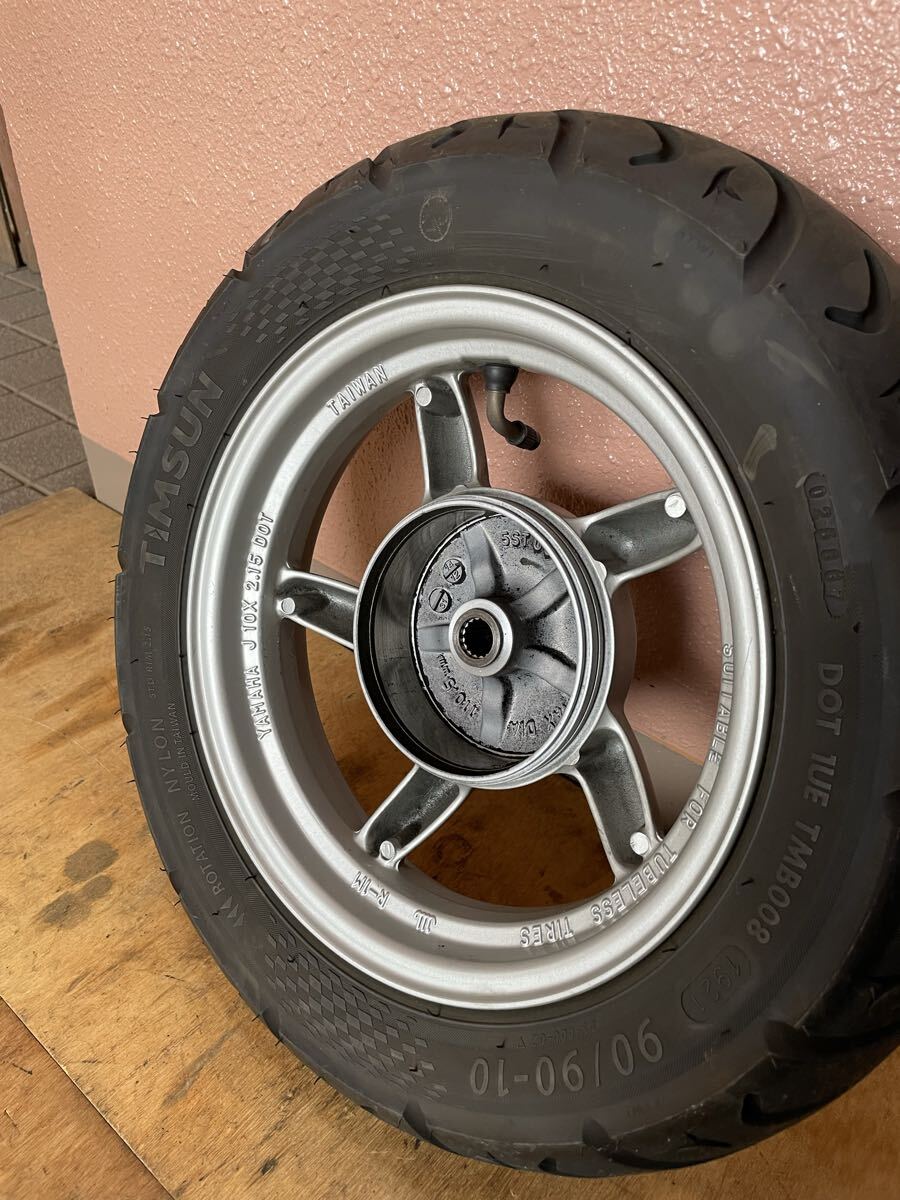 ヤマハ 4スト ビーノ SA37J リヤホイール ホイール SA26J リアホイール_画像8