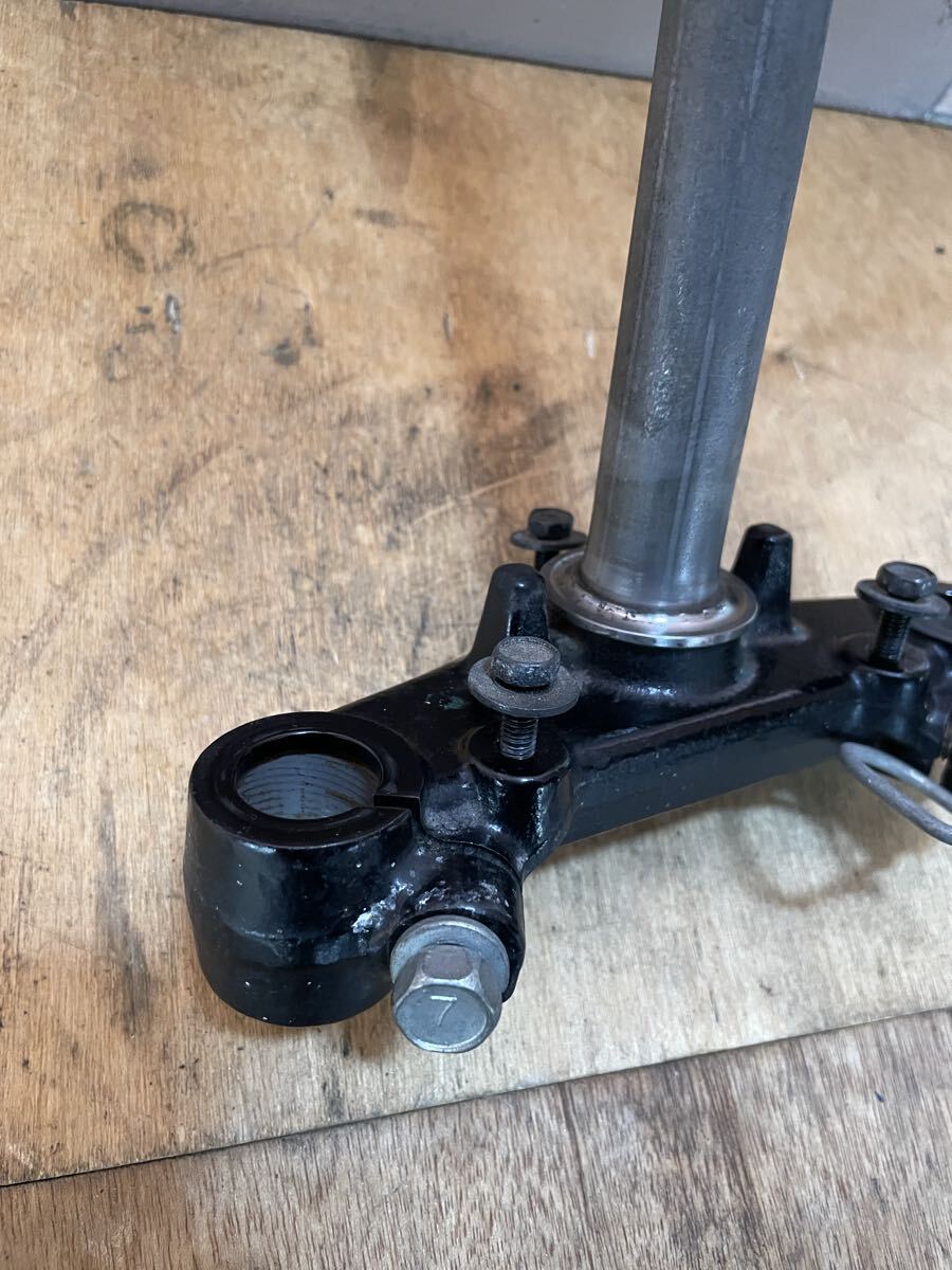 ヤマハ SA37J 4スト ビーノ ステム 三又 ステアリングステム 純正品_画像7