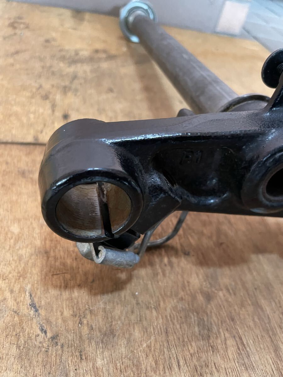 ヤマハ SA37J 4スト ビーノ ステム 三又 ステアリングステム 純正品_画像9