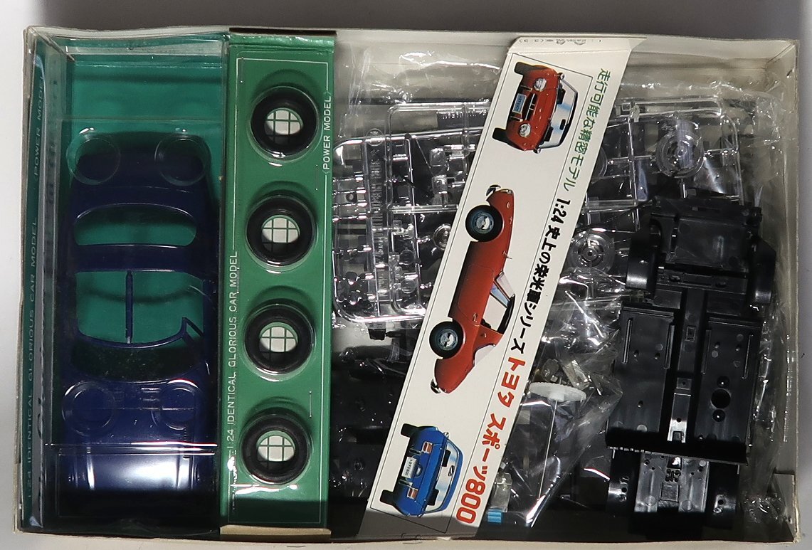 ニチモ, トヨタ スポーツ800, 1/24, 未組立, パーツ不足_画像2