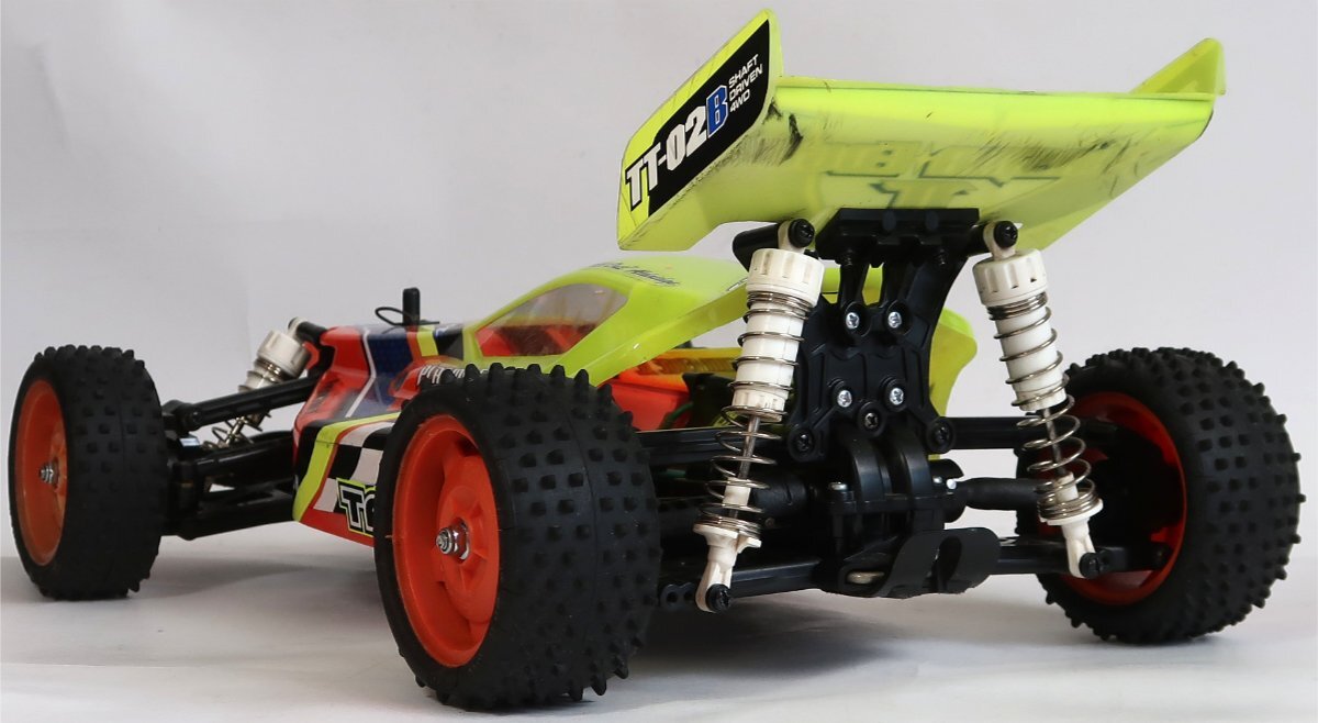 TAMIYA, プラズマエッジII, TT-02B,中古_画像2