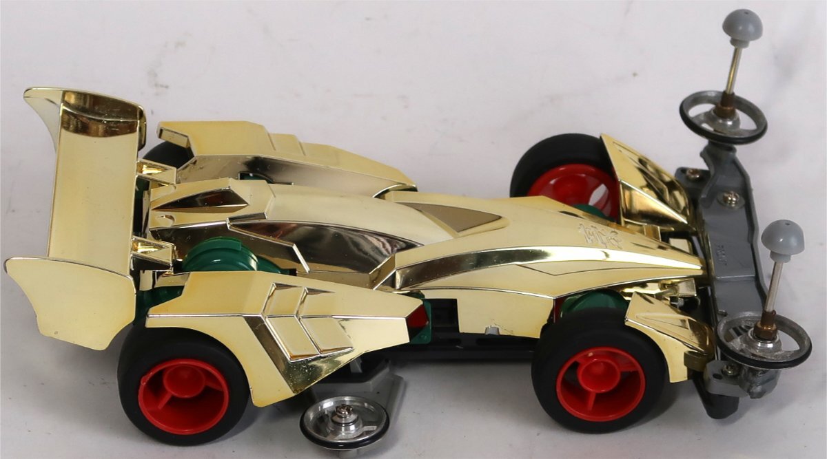 タミヤ, ミニ４駆, サイクロンマグナム, ゴールドボディ,中古_画像7