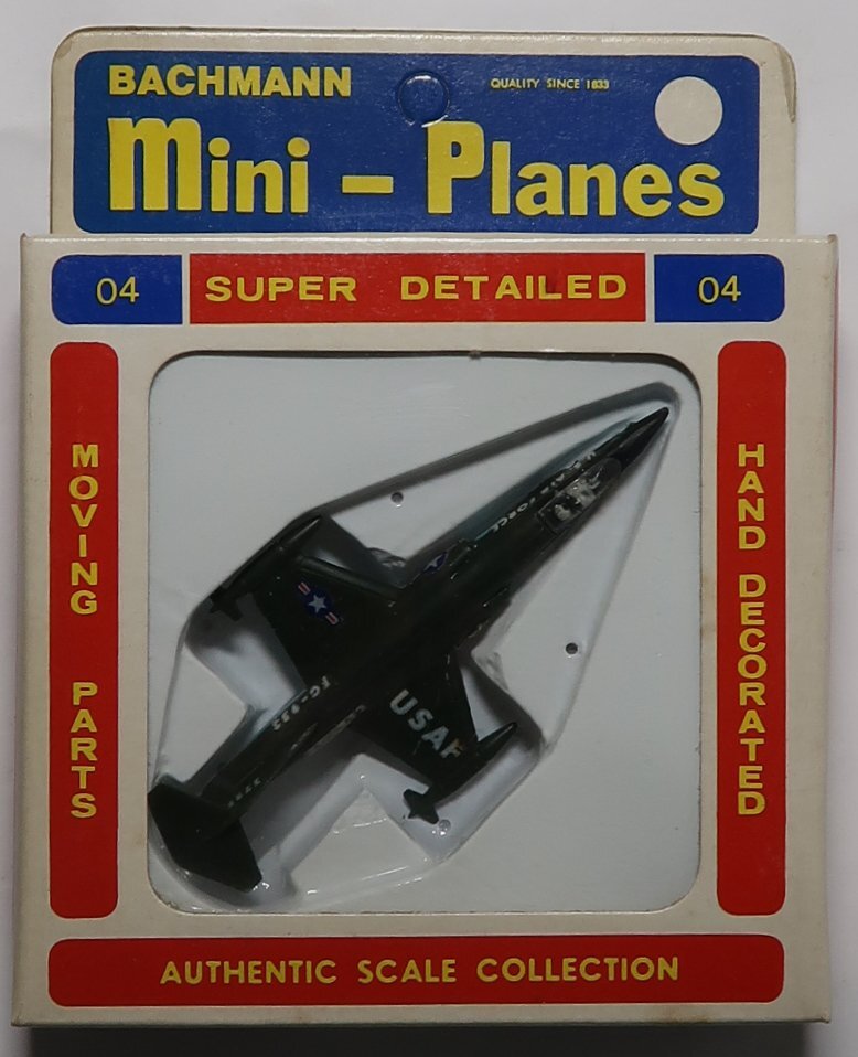 BACHMANN , Mini Planes, F-104, 1/79, 中古_画像1