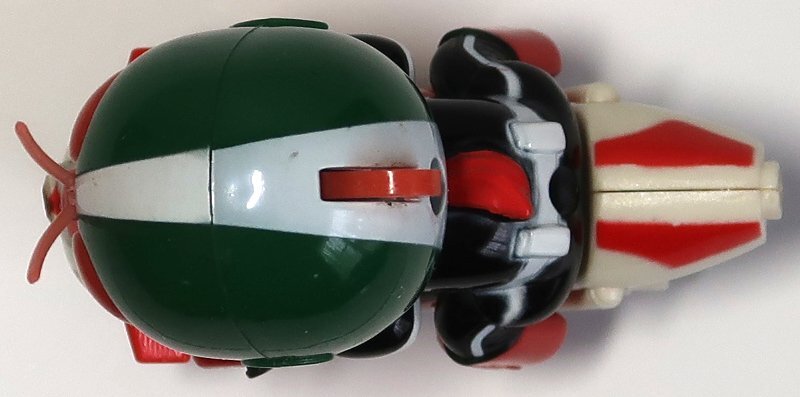 バンダイ, カッとびライダー, 仮面ライダー2号, 中古_画像5