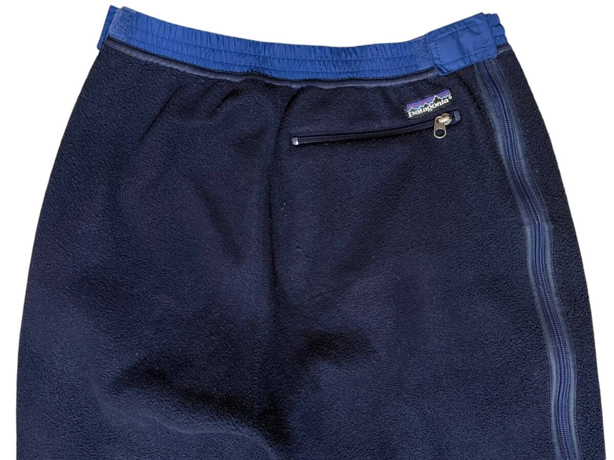 patagonia パタゴニア USA制 90s ヴィンテージ オールド 舊タグ フリースパンツ メンズ Mサイズ 紺 ネイビー