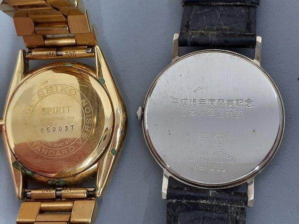 1004G53 ジャンク品 時計 腕時計 おまとめ SEIKOセイコー TECHNOSテクノス CITIZENシチズン CASIOカシオ など 刻印あり_画像5