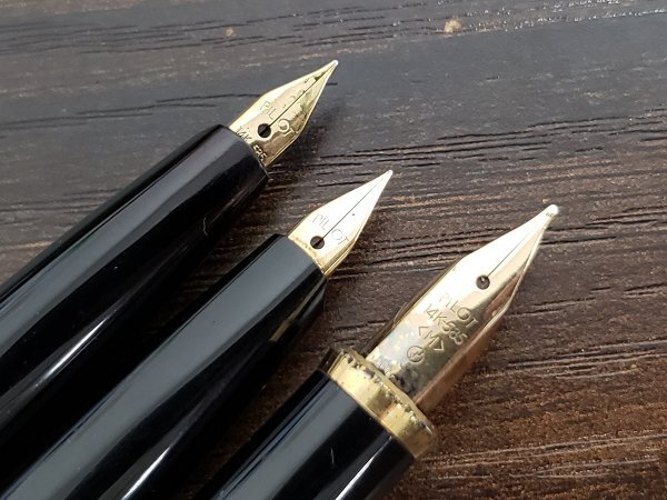 1101M14　筆記用具　万年筆　おまとめ　PLATINUMプラチナ　PILOTパイロット　14K　刻印あり_画像6