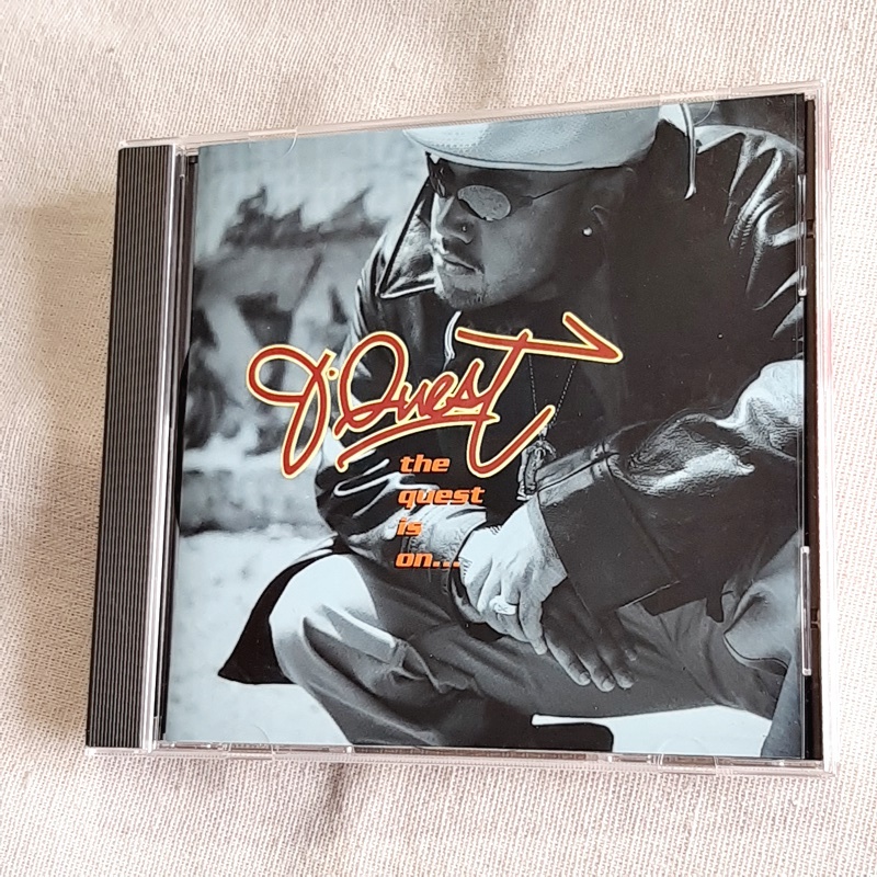 J QUEST「THE QUEST IS ON...」*1995年リリース・デビュー作 *NY出身の男性R&Bシンガー_画像1